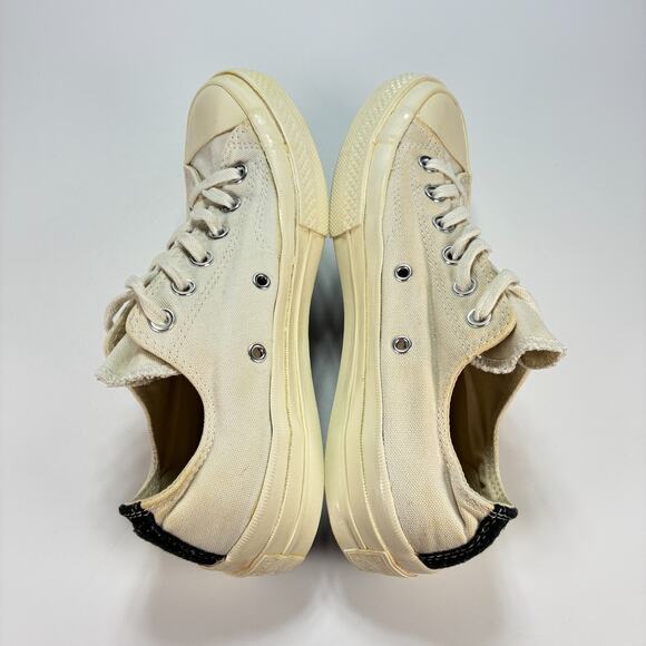 Converse Chuck 70 Comme des Garçons Play White Low Top Shoes 150207C Womens Sz 8 - Picture 7 of 12